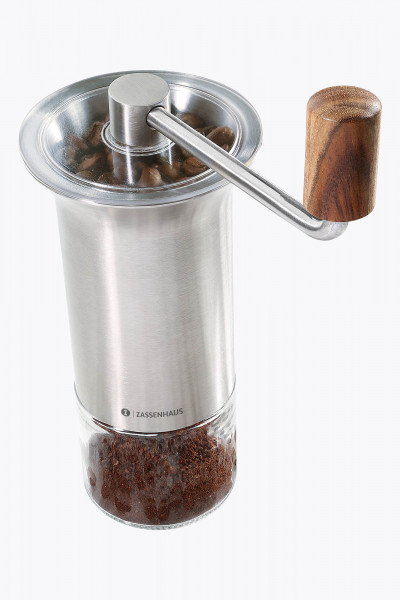 Kaffeemühle BARISTA, Edelstahl / Glas