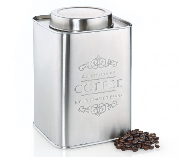 Kaffeedose "Coffee", edelstahl 1000g